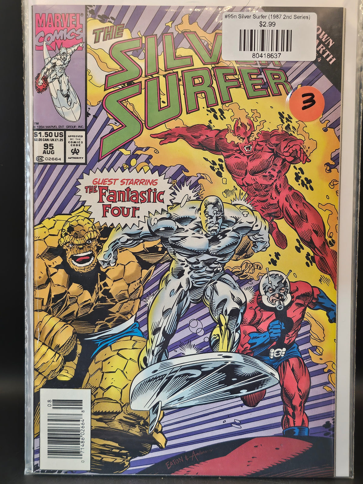 #95n Silver Surfer (1987 2nd Series)