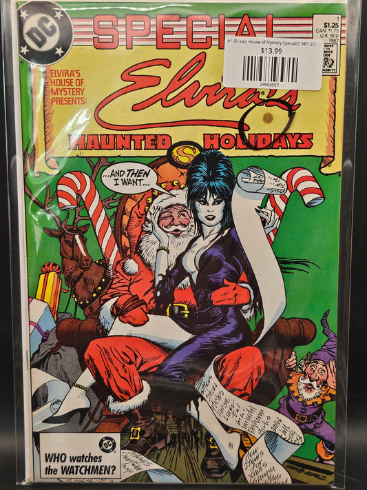 #1 Elvira's House of Mystery Special (1987 DC)