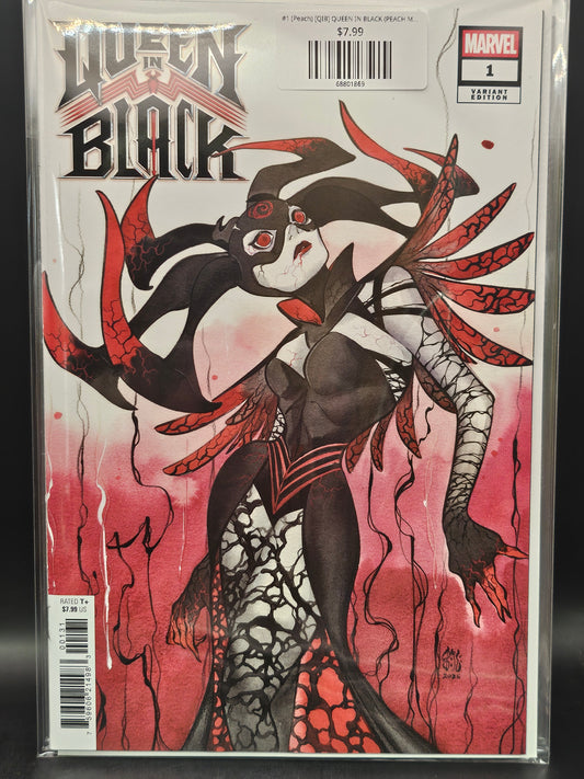 #1 (Peach) [QIB] QUEEN IN BLACK (PEACH MOMOKO VARIANT)