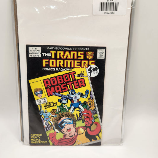 Marvel Comics Transformers Digest Sized Comic Magazine #8