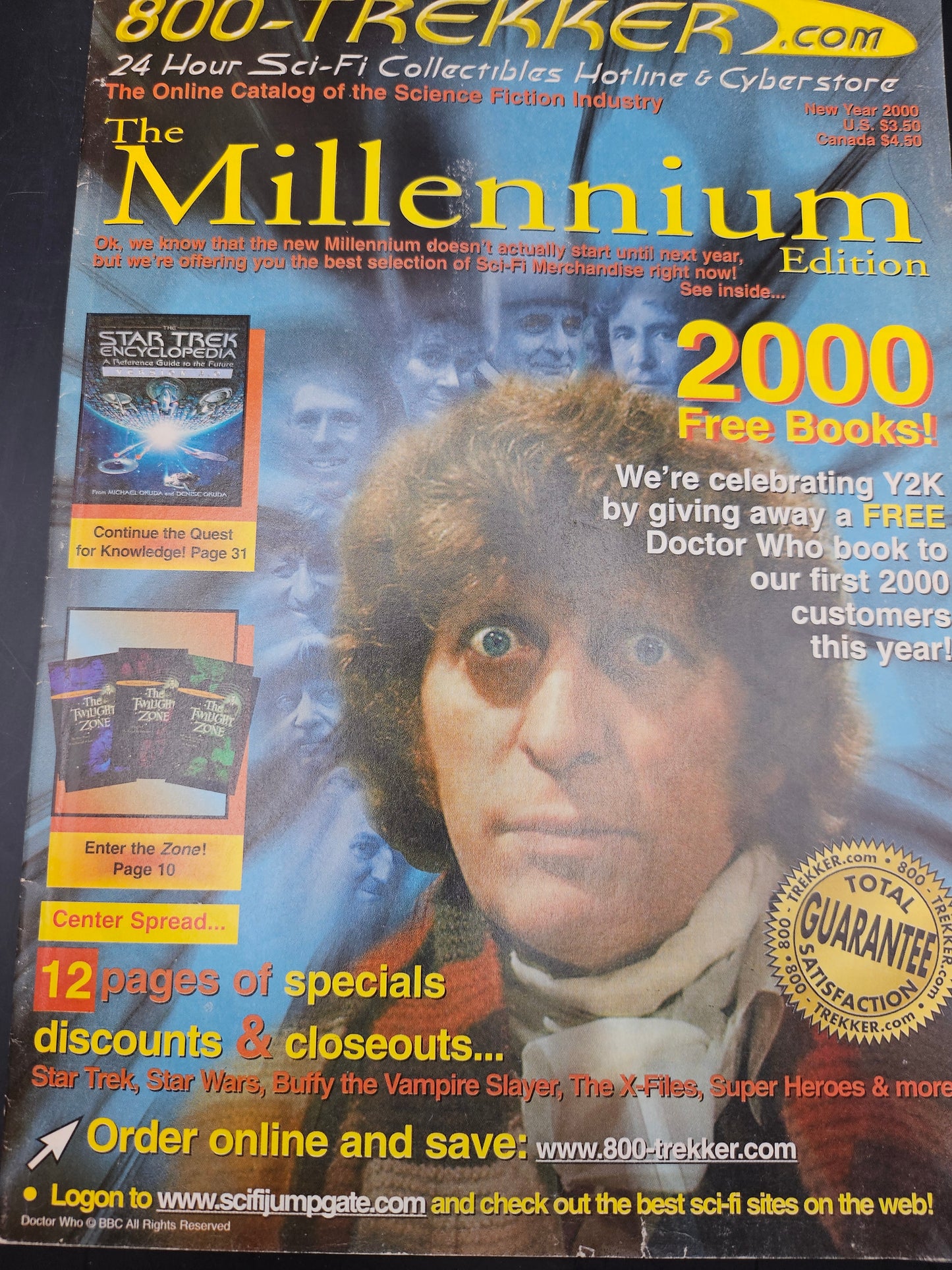 Star Trek 5 magazines-Four Years War-Sci Fi Entertainment-Technical Manual-Millennium- Decision at Midnight