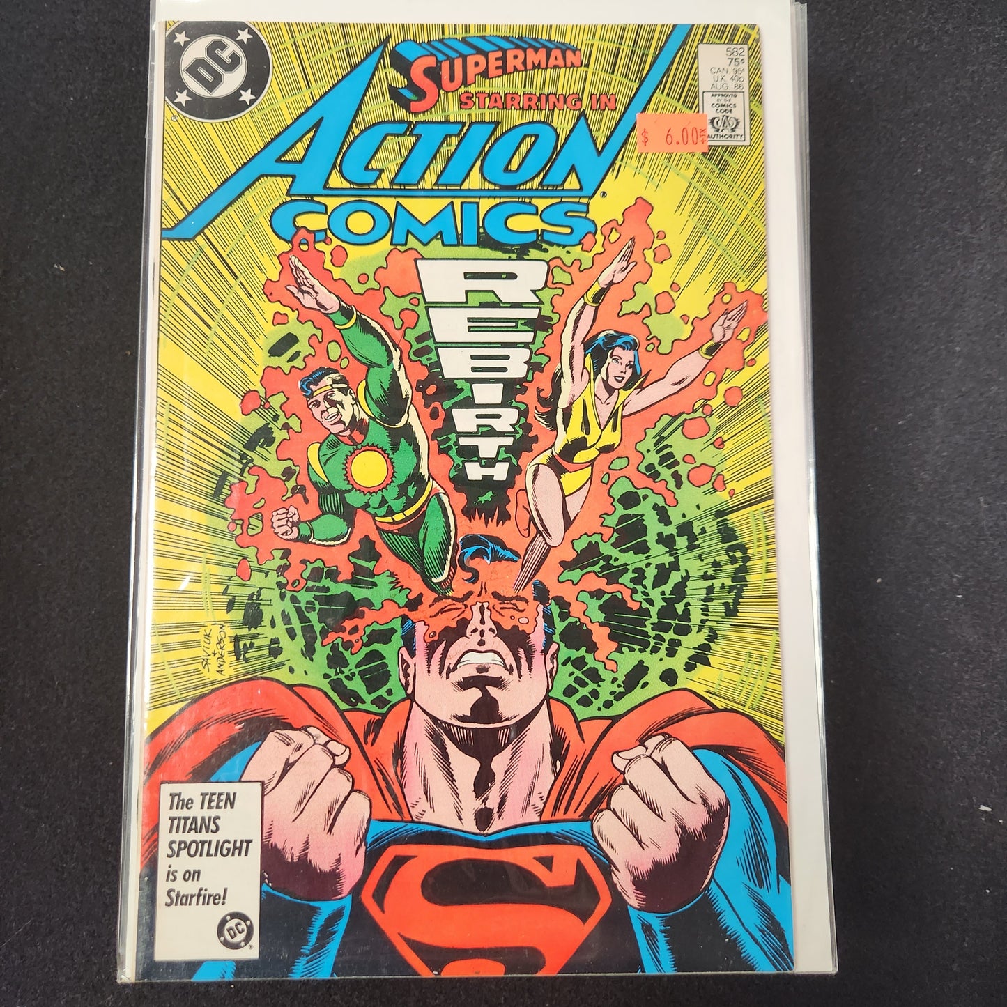 Action Comics #582 - The Sandman Saga (DC 1986)