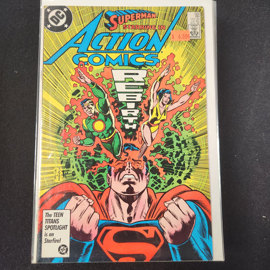 Action Comics #582 - The Sandman Saga (DC 1986)