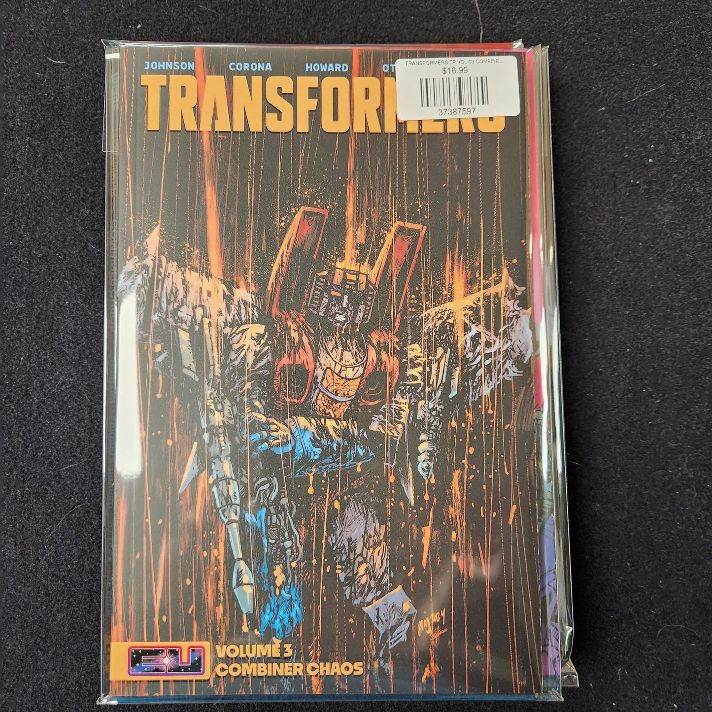 TRANSFORMERS TP VOL 03 COMBINER CHAOS DANIEL WARREN JOHNSON & MIKE SPICER CVR