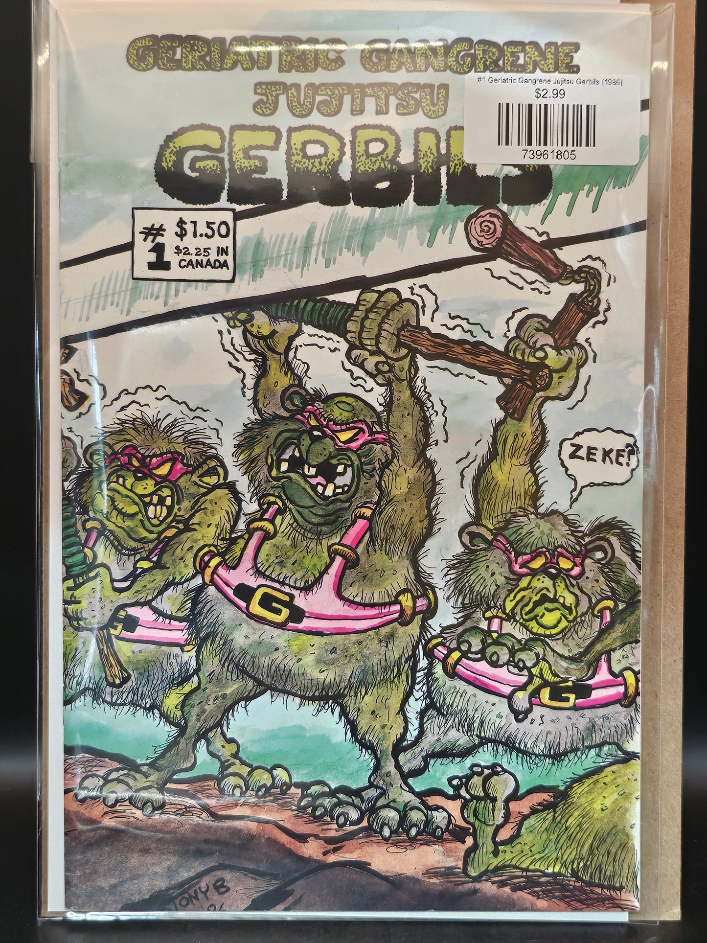 #1 Geriatric Gangrene Jujitsu Gerbils (1986)
