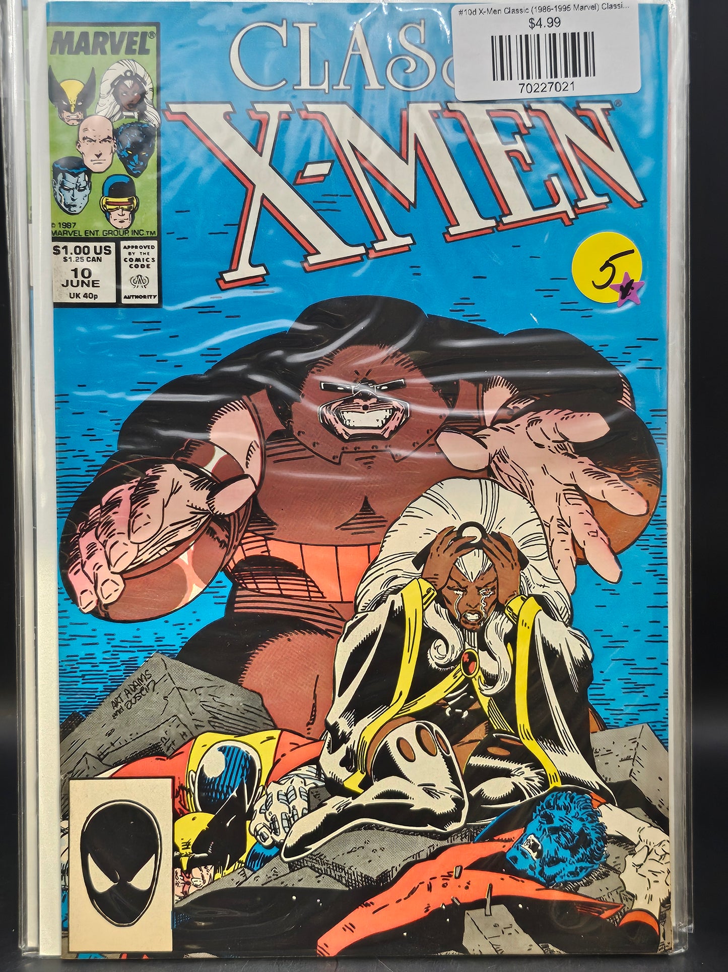 #10d X-Men Classic (1986-1995 Marvel) Classic X-Men