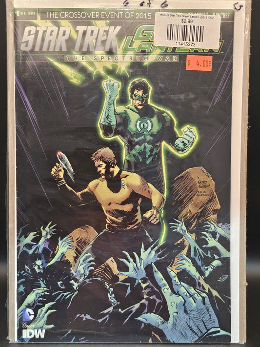 #6SUB Star Trek Green Lantern (2015 IDW)