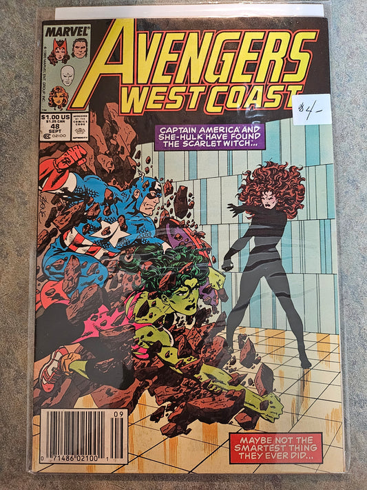 Avengers West Coast – Marvel Comics – (1989–1994) – Volume 1 – #48