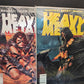 7 Vintage HEAVY METAL The Illustrated Fantasy Magazine  1 1994 & 6 1995