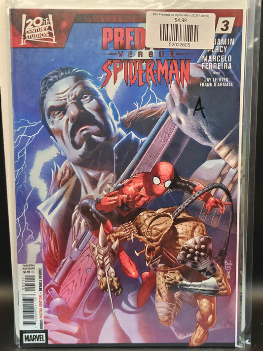 #3A Predator vs. Spider-Man (2025 Marvel)
