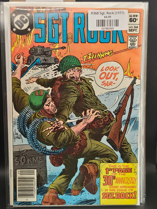 #368 Sgt. Rock (1977)