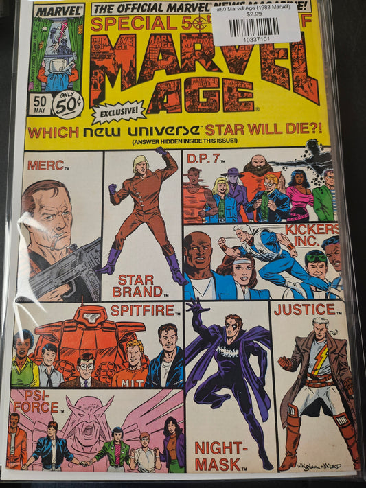 #50 Marvel Age (1983 Marvel)