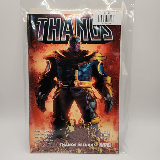 #1 Thanos TPB (2017 Marvel) By Jeff Lemire