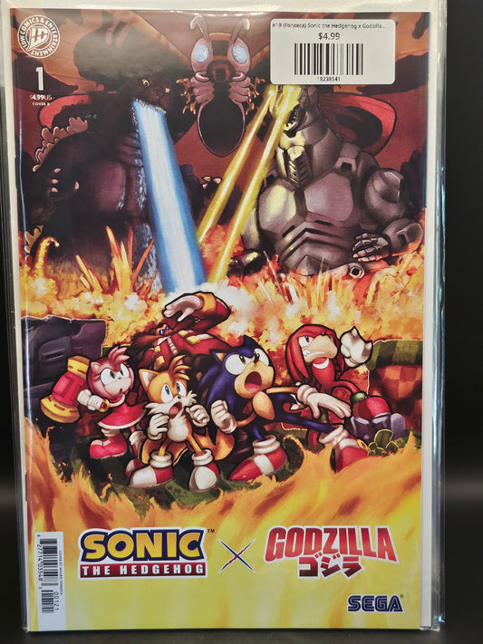 #1B (Fonseca) Sonic the Hedgehog x Godzilla (Fonseca)