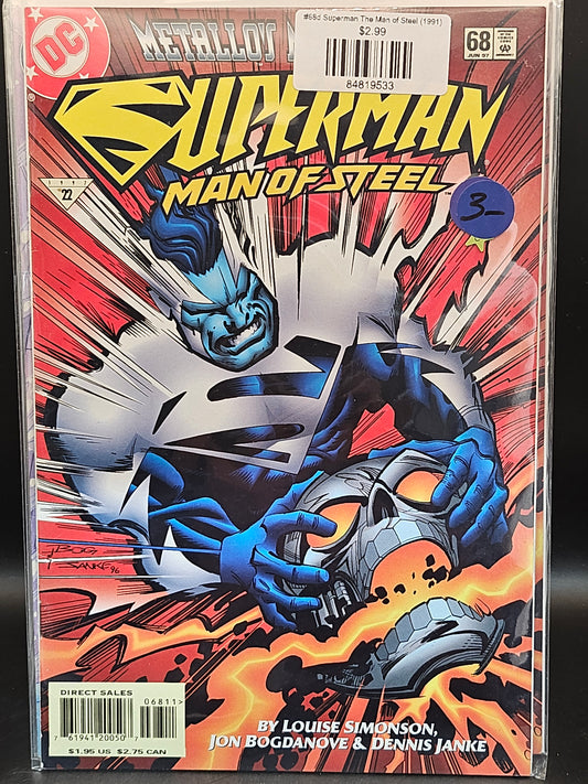 #68d Superman The Man of Steel (1991)