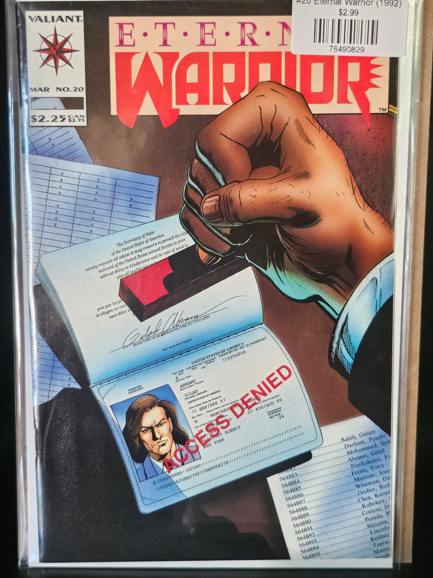 #20 Eternal Warrior (1992)
