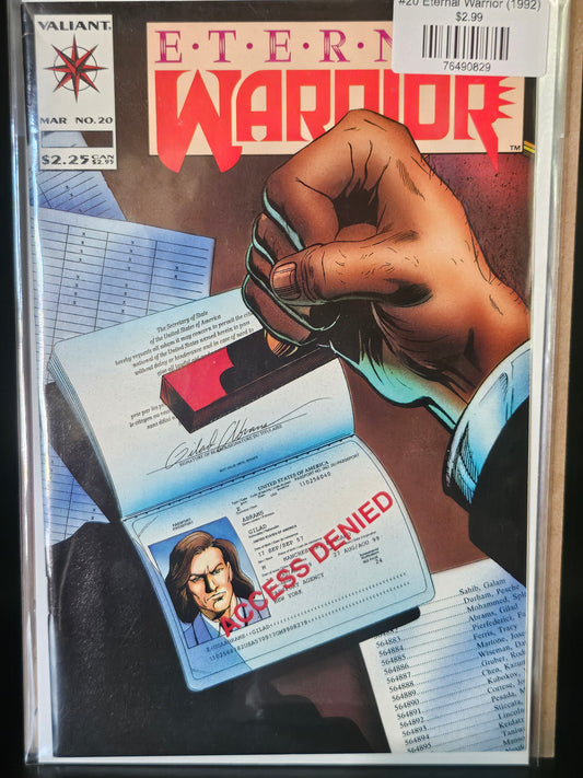 #20 Eternal Warrior (1992)