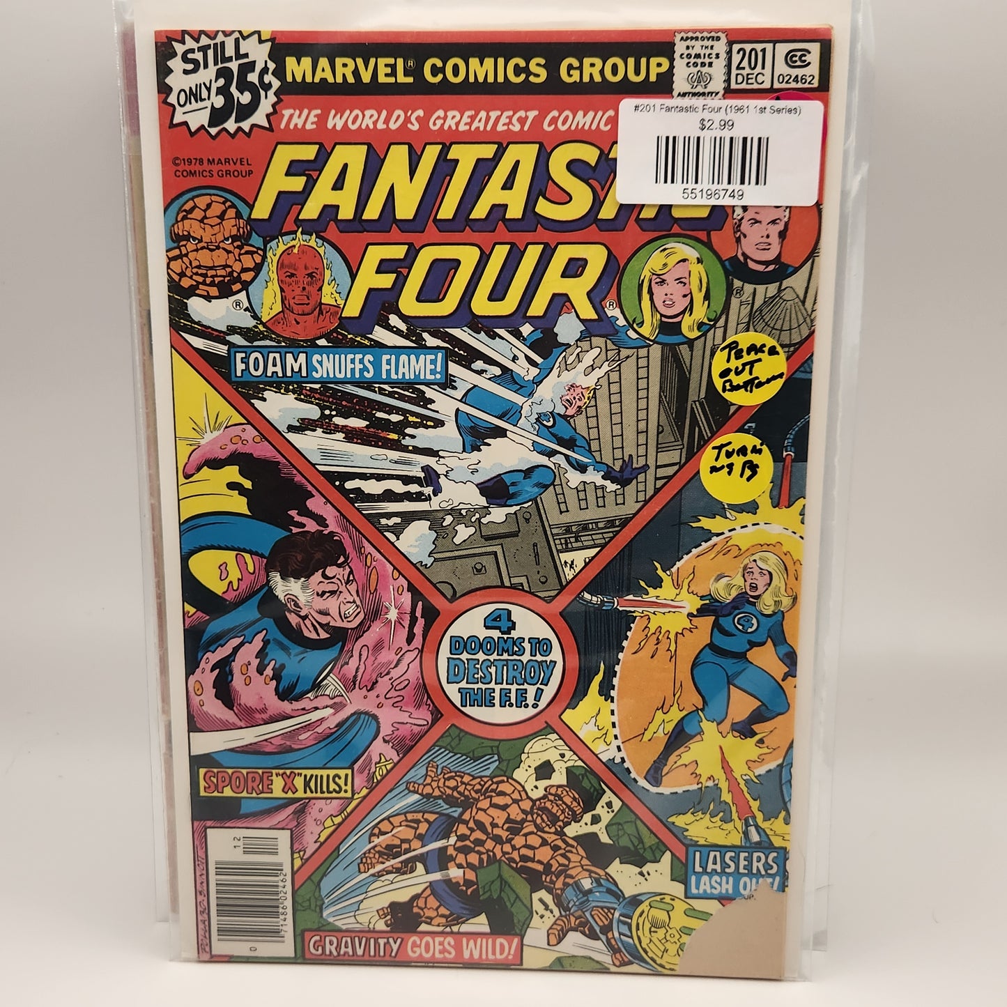 #201 Fantastic Four (1961 1st Series)