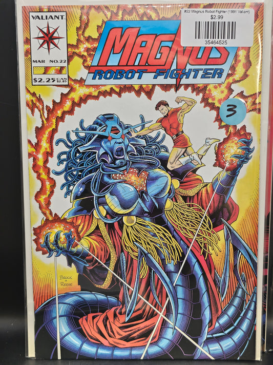 #22 Magnus Robot Fighter (1991 Valiant)