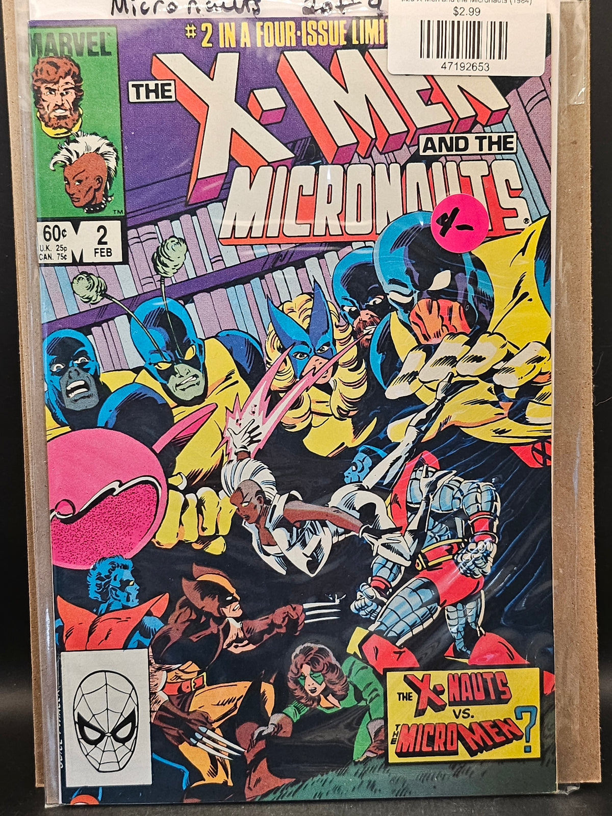 #2d X-Men and the Micronauts (1984)