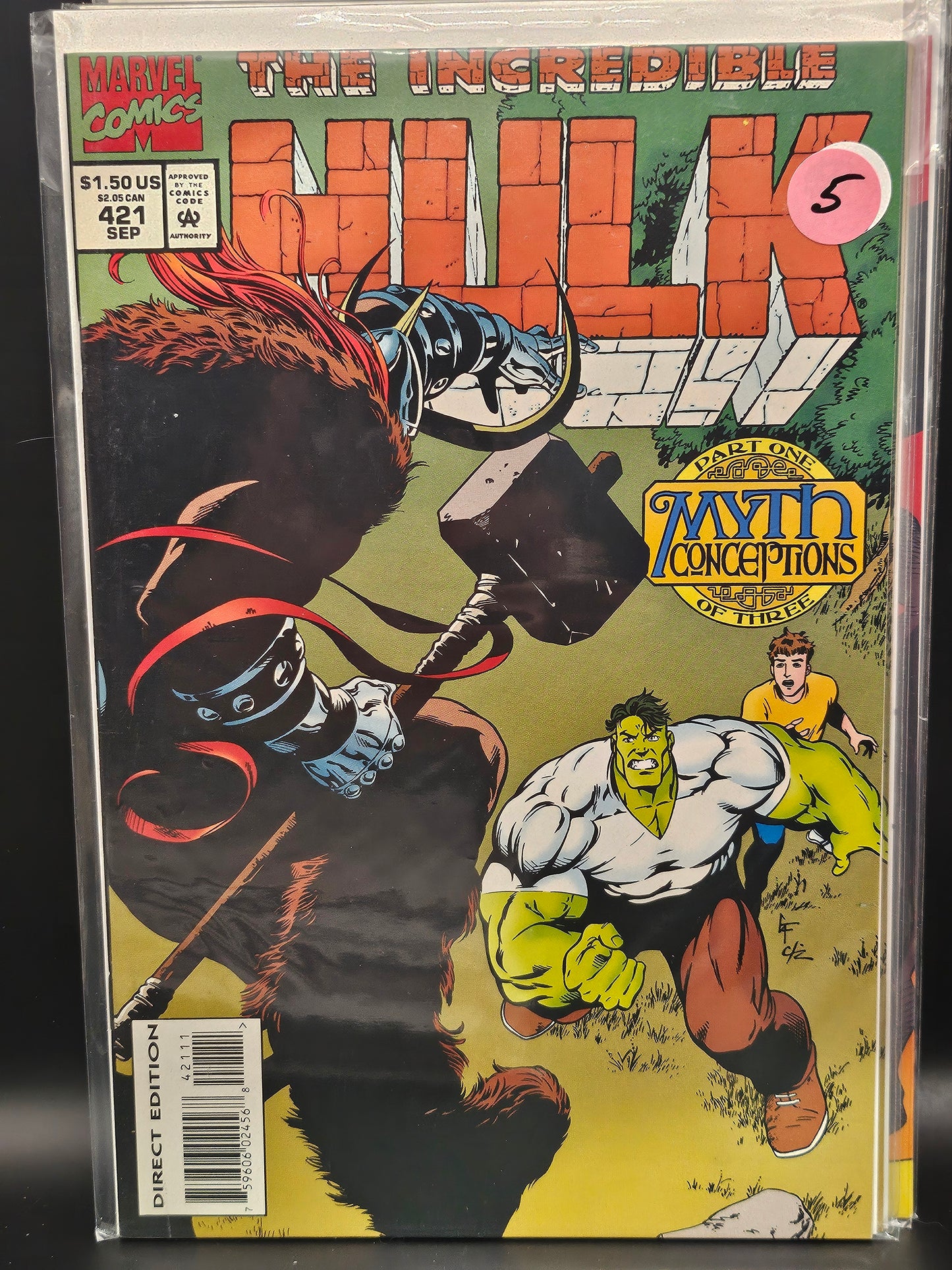 #421 Direct - Incredible Hulk (1962 Marvel 1st Series)