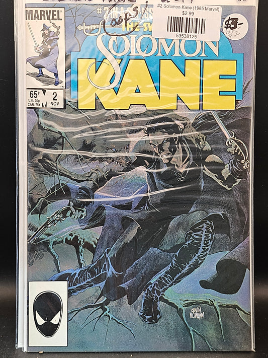 #2 Solomon Kane (1985 Marvel)