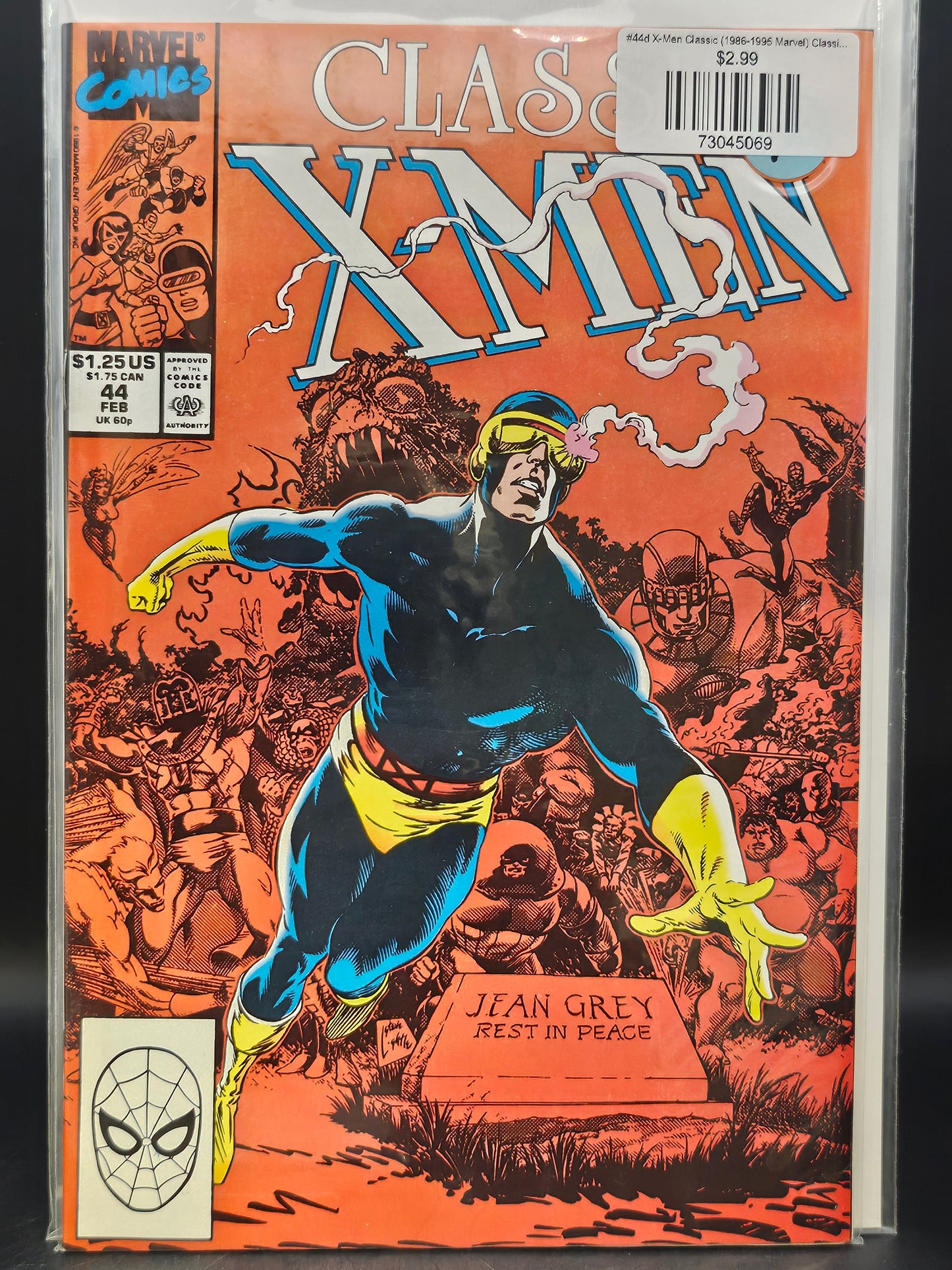 #44d X-Men Classic (1986-1995 Marvel) Classic X-Men