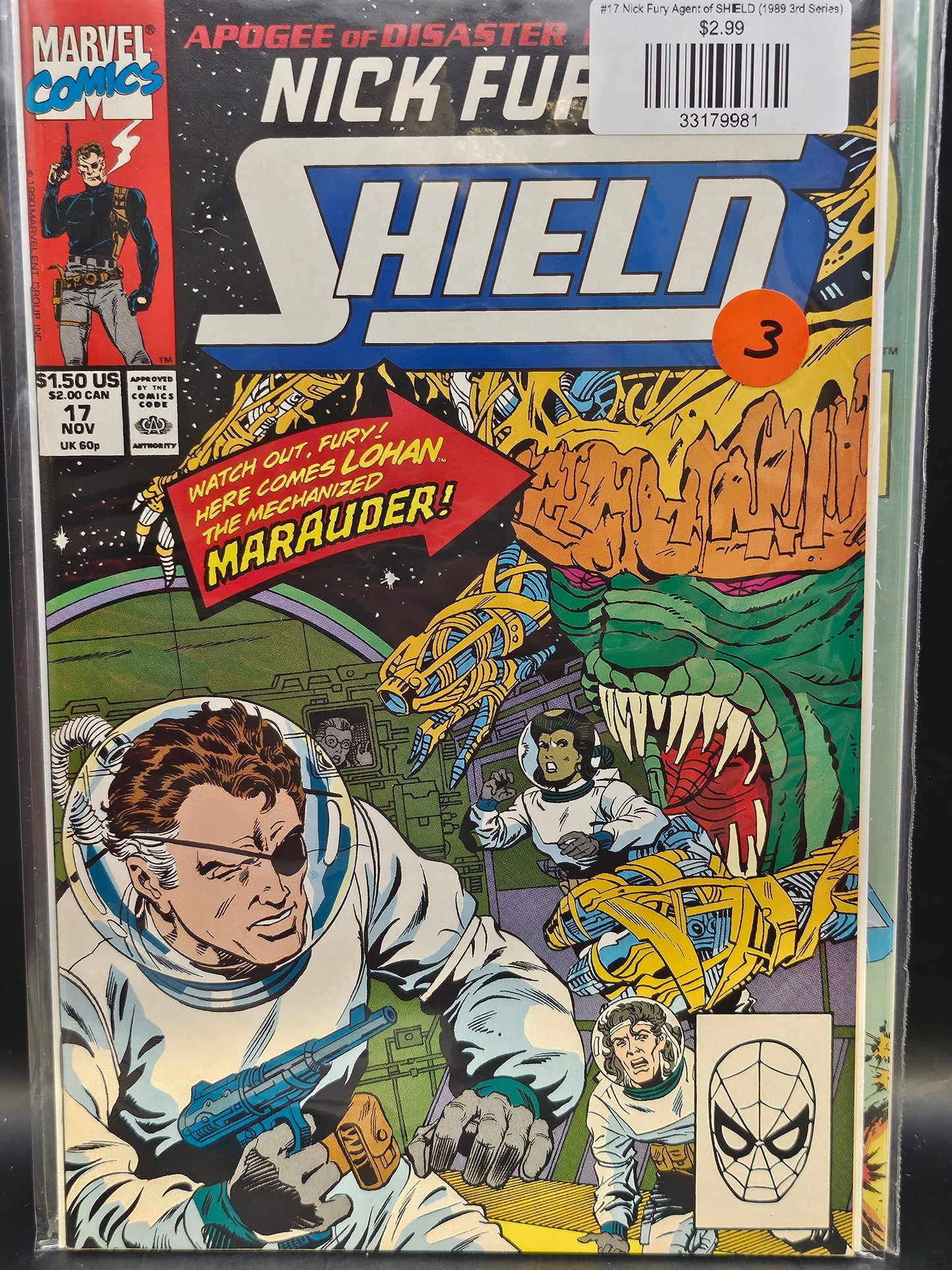 #17 Nick Fury Agent of SHIELD (1989 3rd Series)