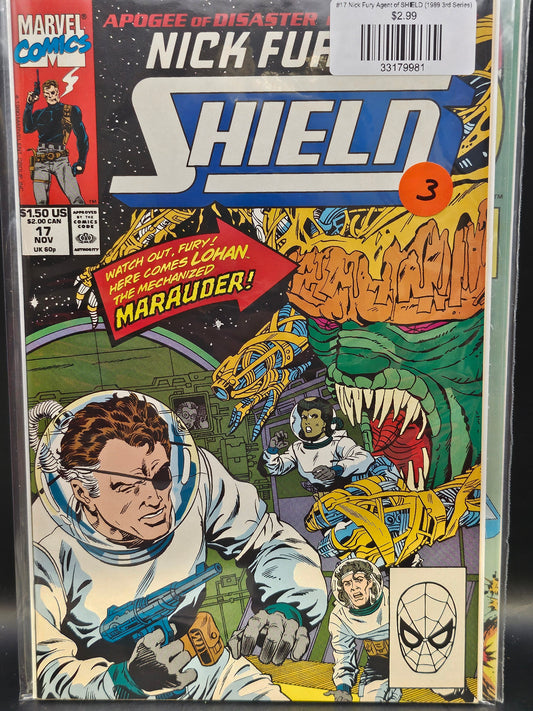 #17 Nick Fury Agent of SHIELD (1989 3rd Series)