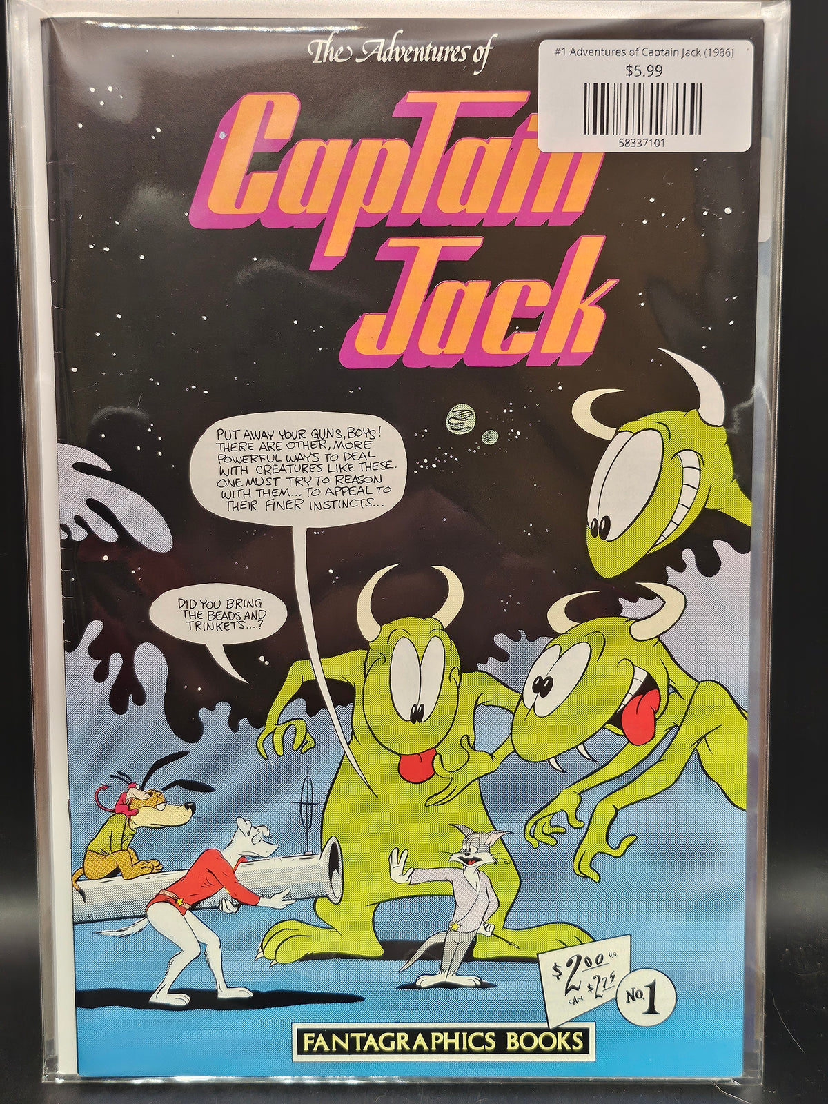 #1 Adventures of Captain Jack (1986)