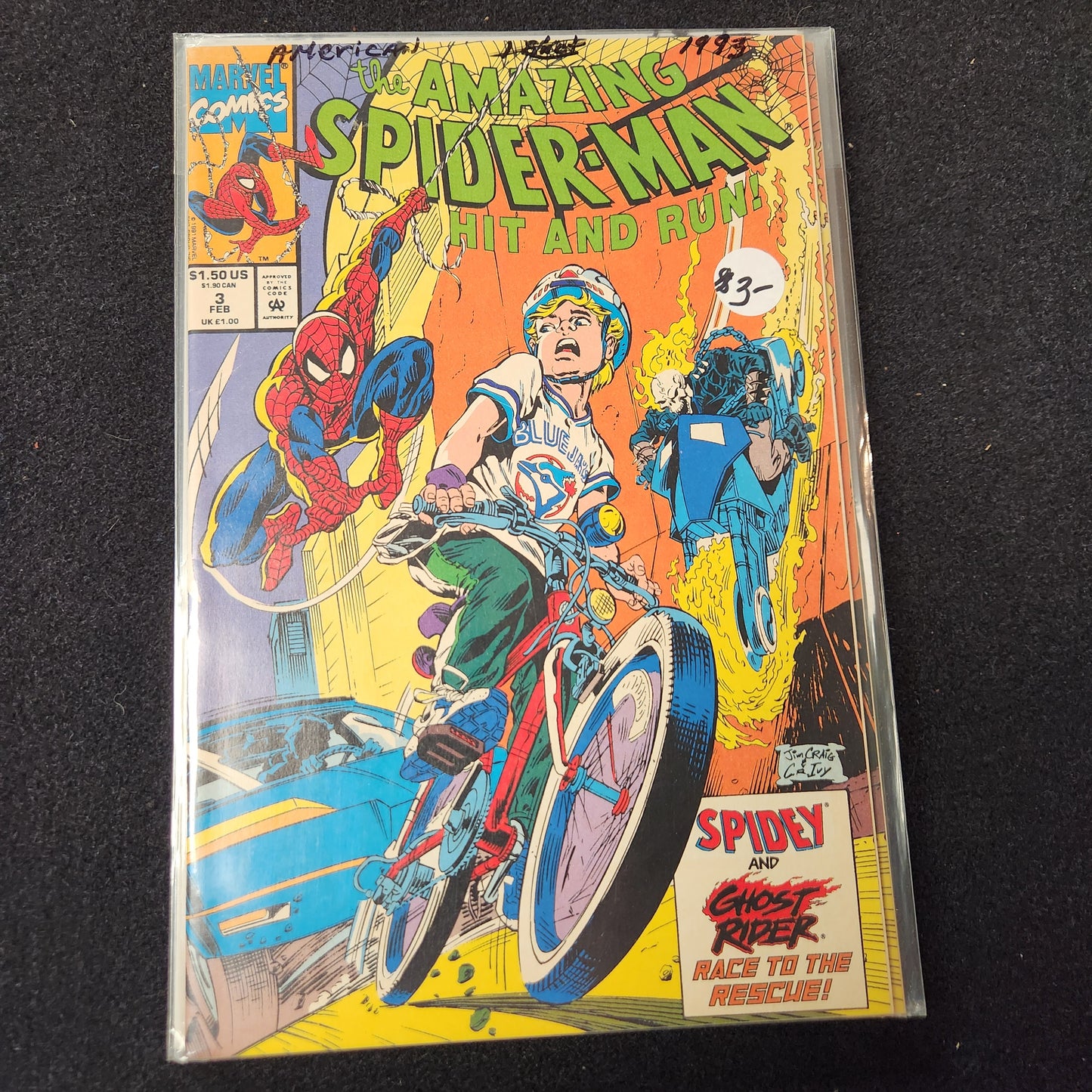 Amazing Spider-Man: Hit and Run – Marvel Comics – (1993) – Volume 1 – #3 – ONE SHOT