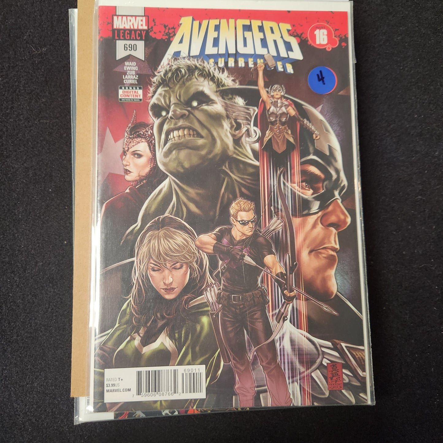 Avengers – Marvel Comics – (2017–2018) – Volume 7 – #690