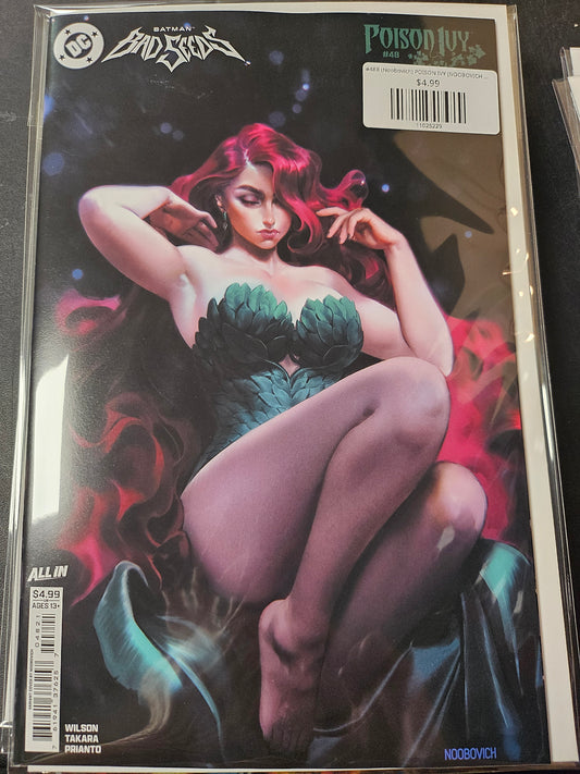 #48B (Noobovich) POISON IVY (NOOBOVICH CARD STOCK VAR BATMAN BAD SEEDS)