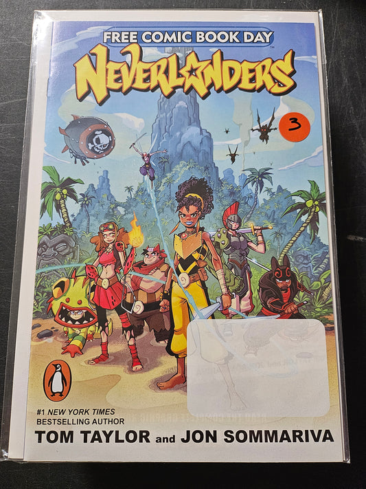 105.129 – #Neverlanders #nn - Free Comic Books Giveaways -Various Years
