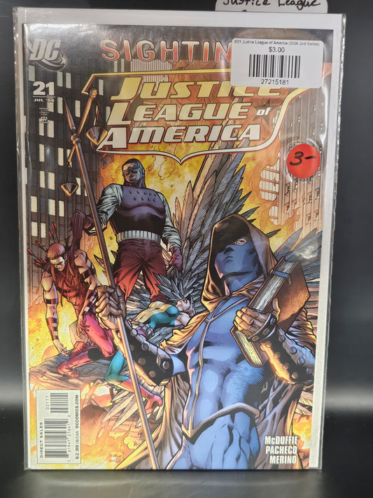 #21 Justice League of America (2006 2nd Series)