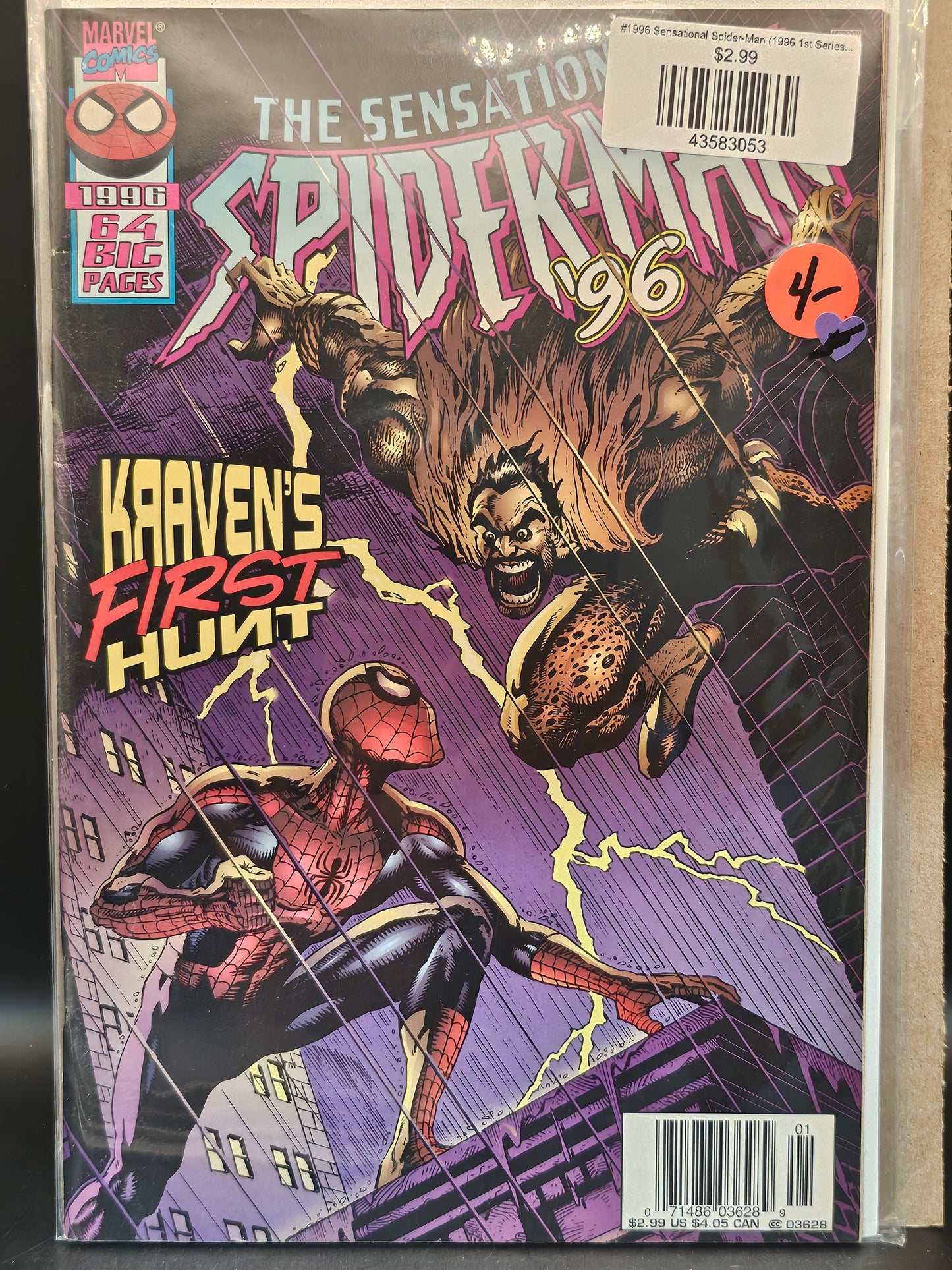 #1996 Sensational Spider-Man (1996 1st Series) Annual