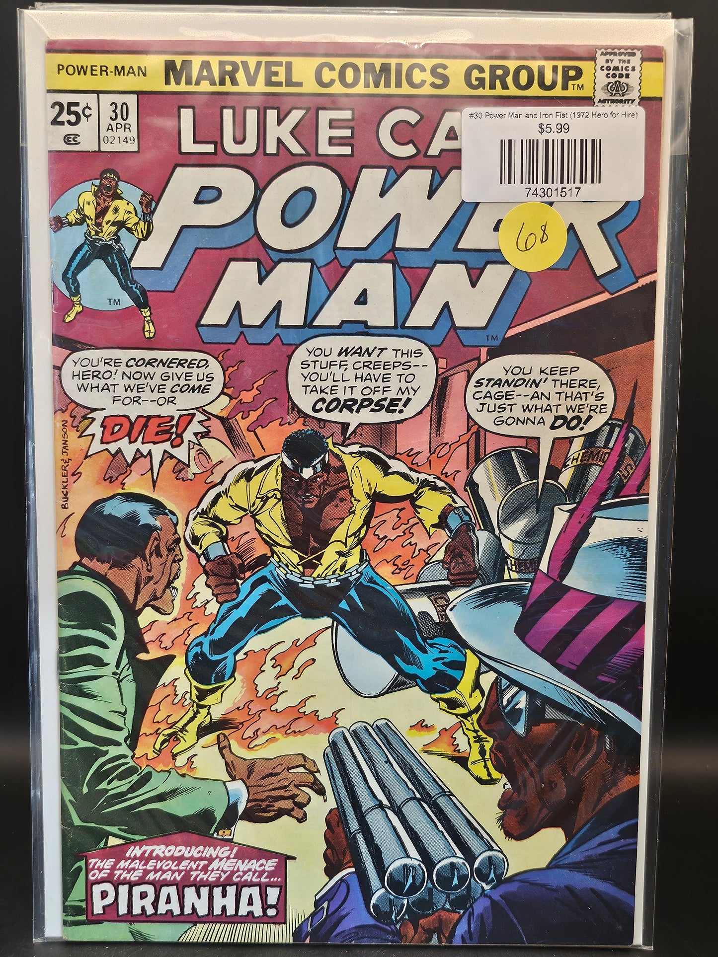 #30 Power Man and Iron Fist (1972 Hero for Hire)