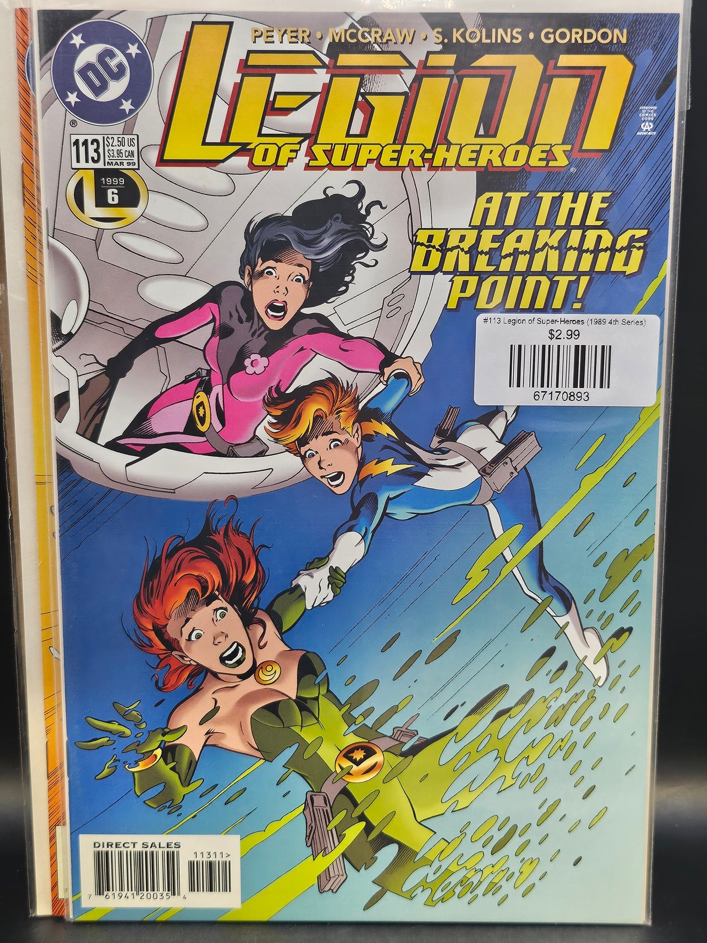 #113 Legion of Super-Heroes (1989 4th Series)