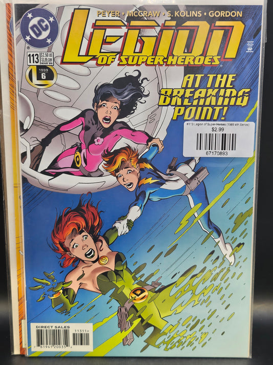 #113 Legion of Super-Heroes (1989 4th Series)
