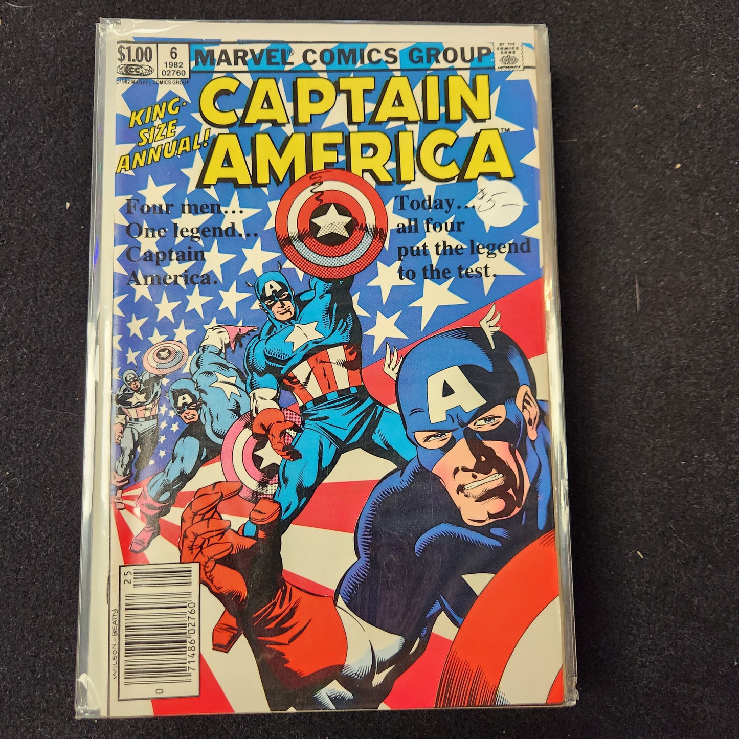 100.110 – #6 – annual – Captain America 1988