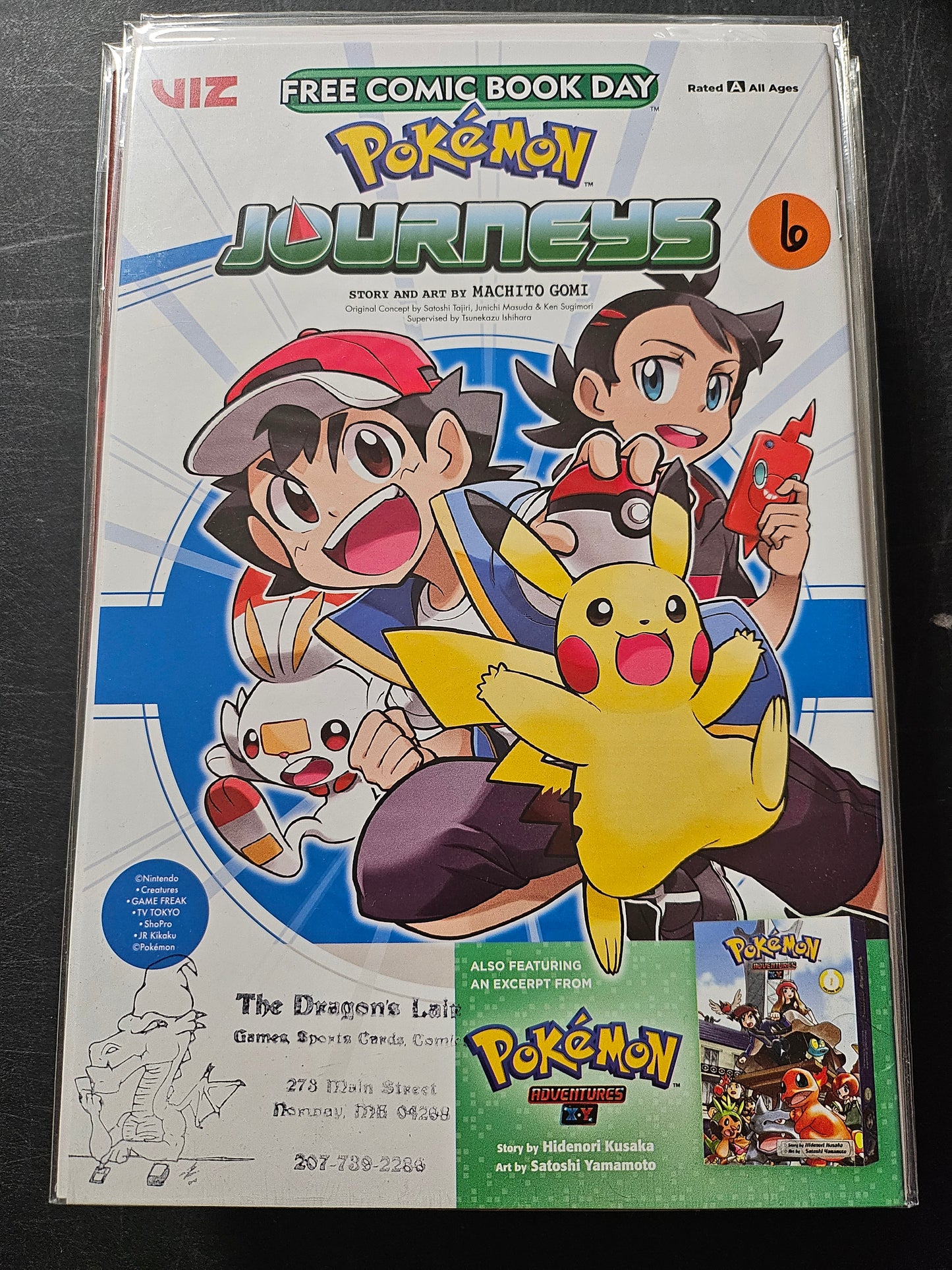 105.131 – #Pokémon Journeys #nn - Free Comic Books Giveaways -Various Years