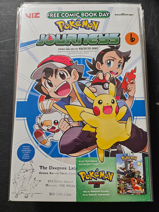 105.131 – #Pokémon Journeys #nn - Free Comic Books Giveaways -Various Years