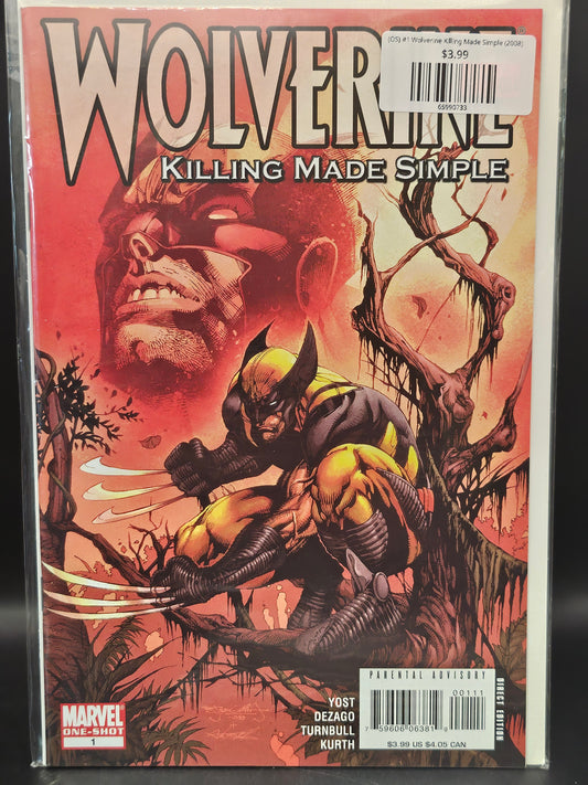 (OS) #1 Wolverine Killing Made Simple (2008)