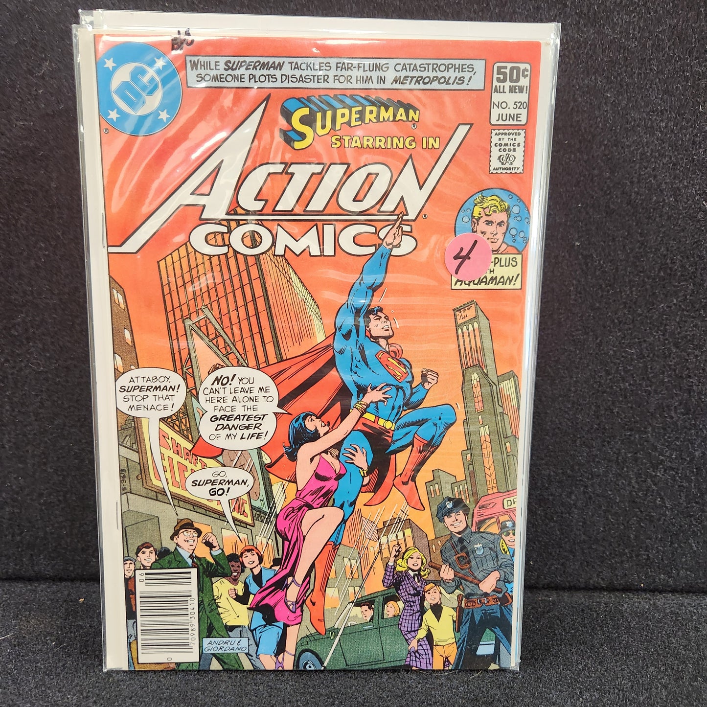 Action Comics #520 - The Deadly Go-Round (DC 1981)