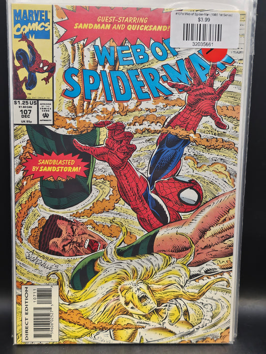#107d Web of Spider-Man (1985 1st Series)