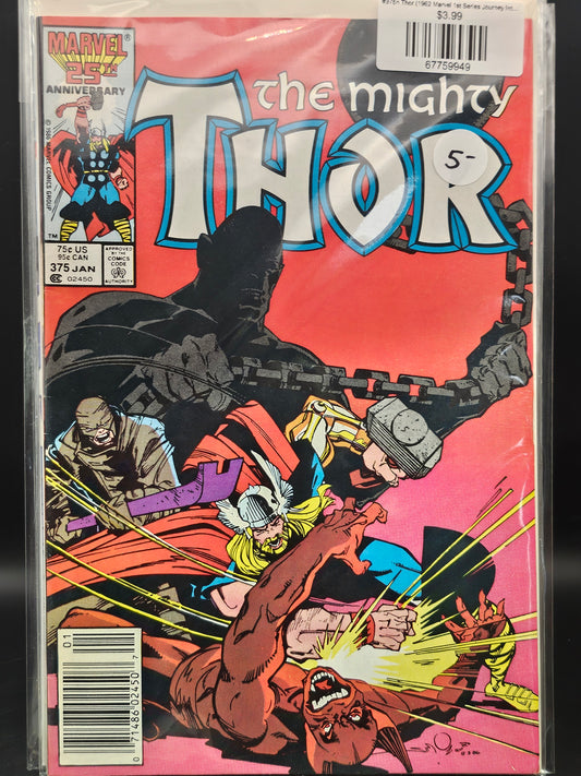 #375n Thor (1962 Marvel 1st Series Journey Into Mystery)
