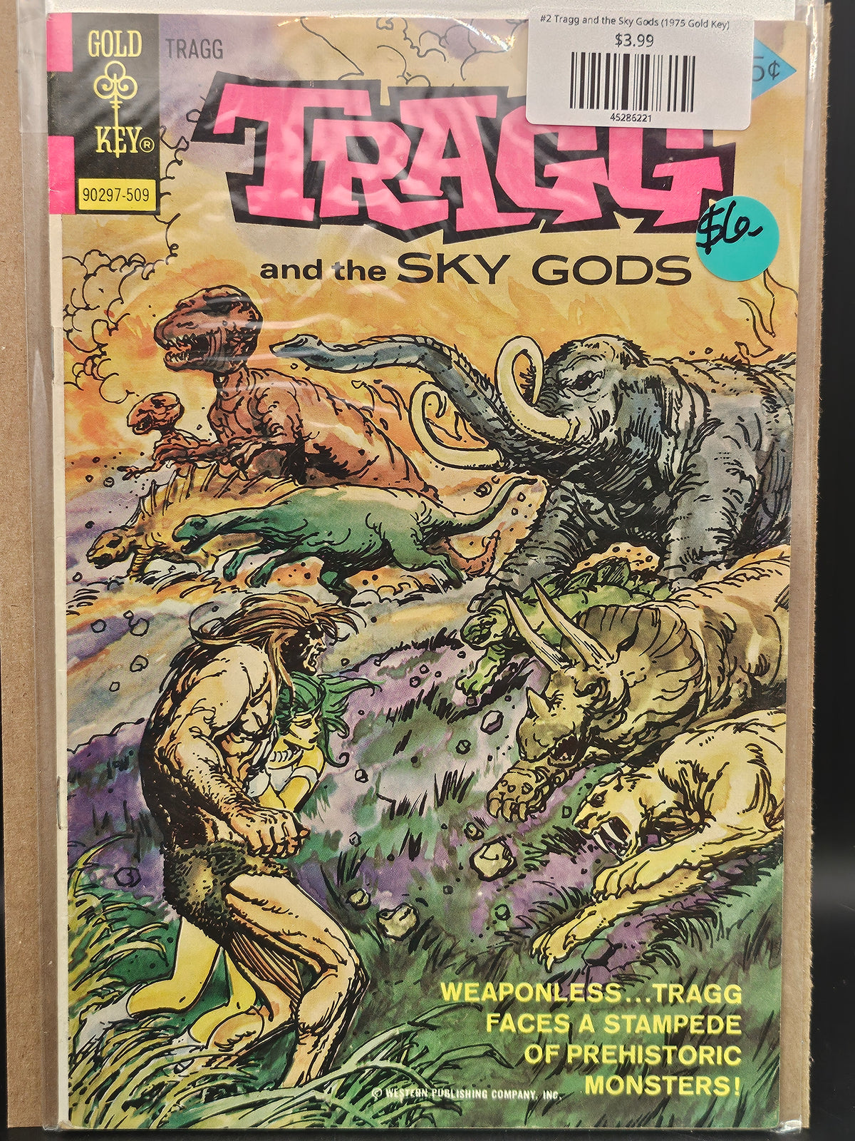 #2 Tragg and the Sky Gods (1975 Gold Key)