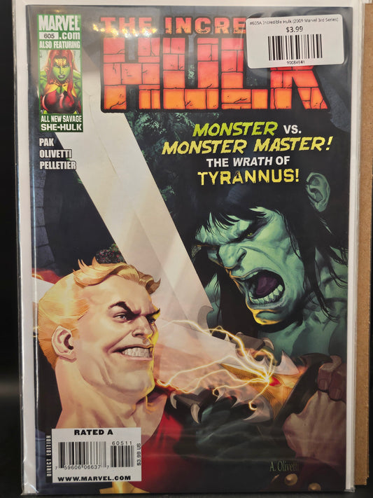 #605A Incredible Hulk (2009 Marvel 3rd Series)