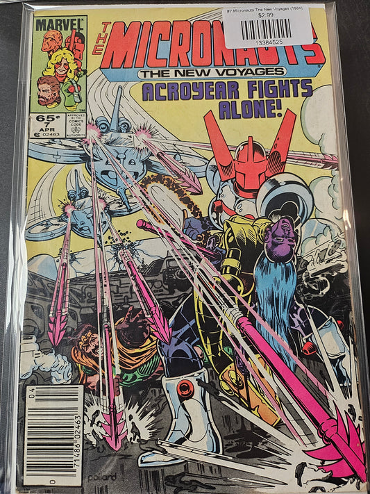 #7 Micronauts The New Voyages (1984)