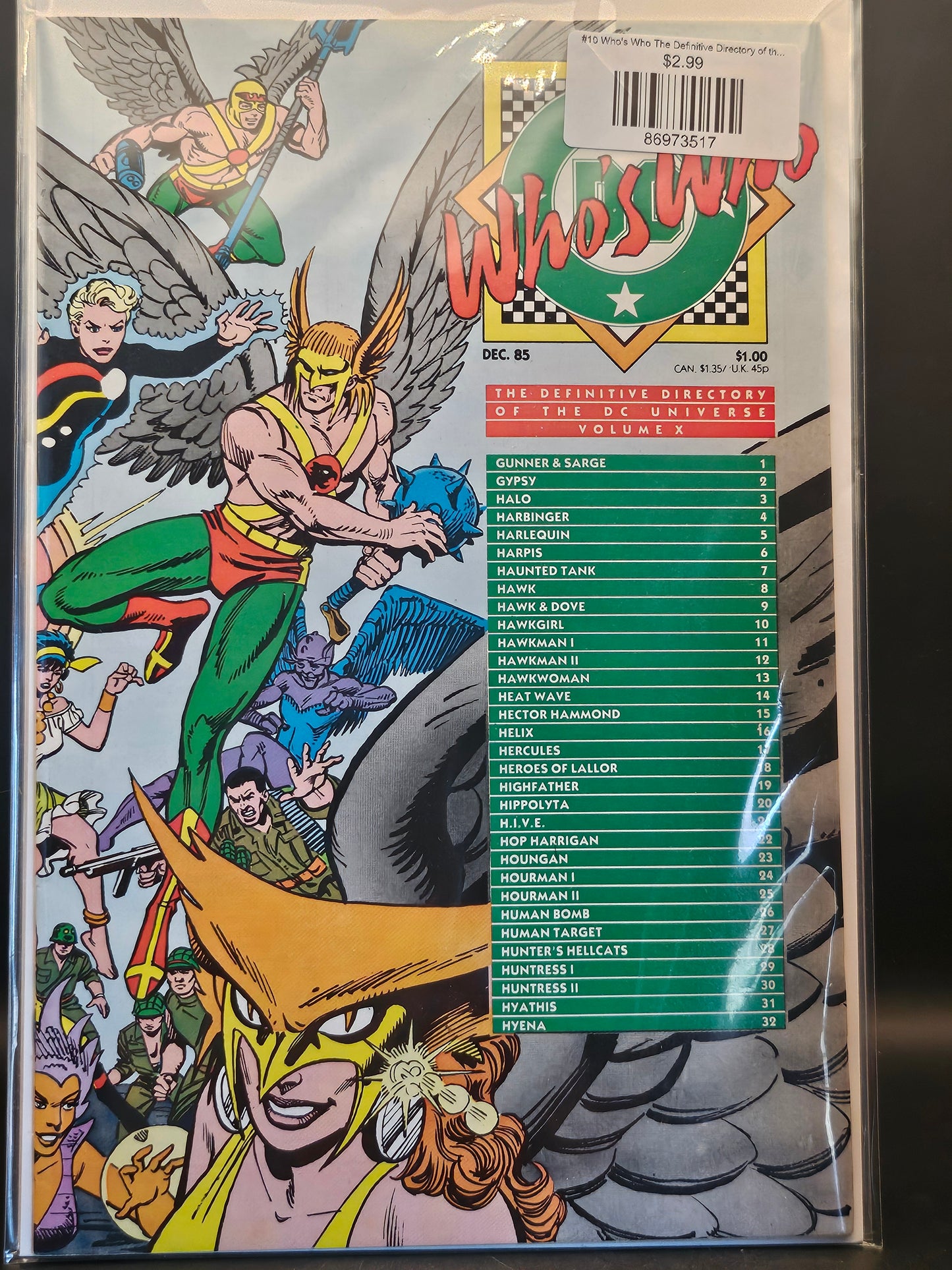 #10 Who's Who The Definitive Directory of the DC Universe (1985)